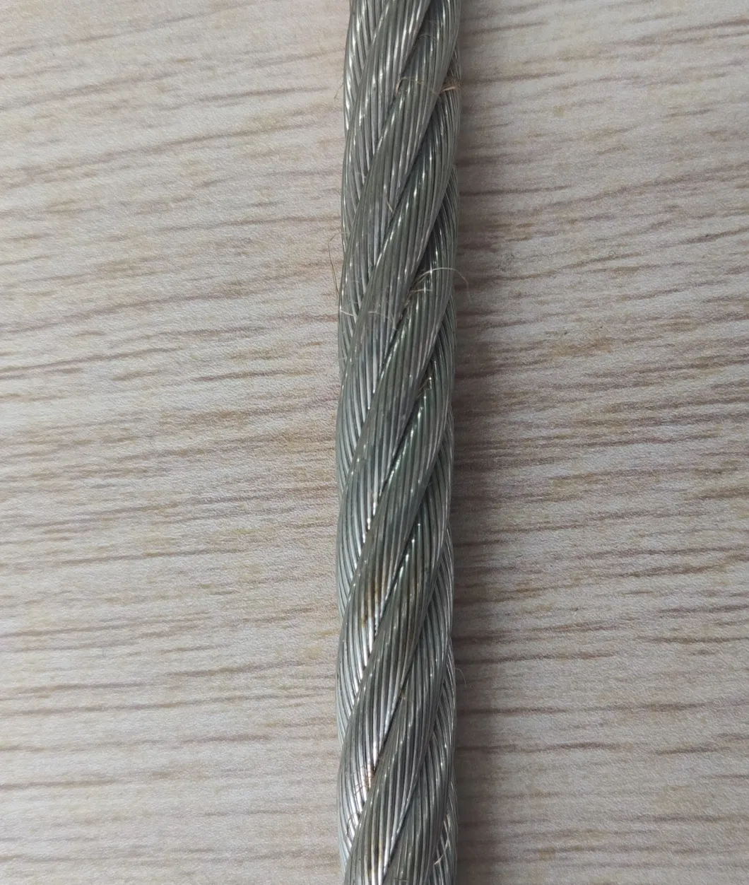 Electro Galvanized Steel Wire Cable Rope 6X24+7FC with Fiber Core