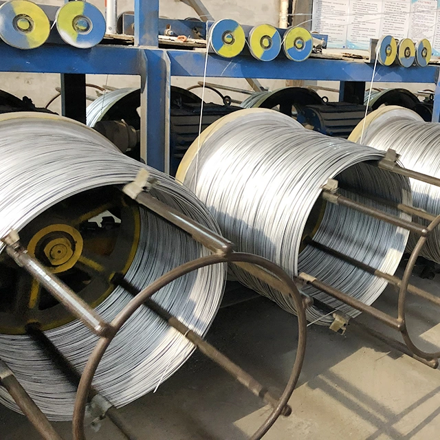 10 Gauge Hot-Dipped Galvanized Steel Wire Rope or PVC Coated Steel Gi Wire