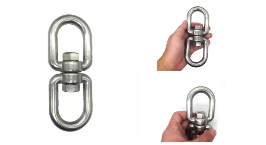 Rigging Hardware Stainless Steel Wire Rope Sling Chain Swivel