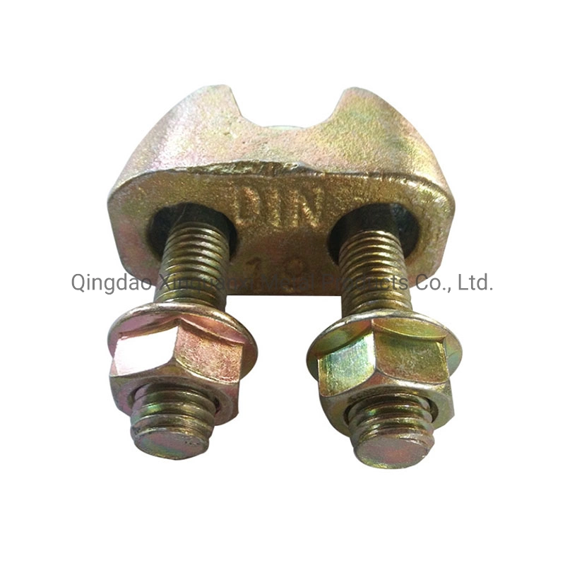 China Casting Fitting Malleable Steel DIN 1142 Wire Rope Clip Wire Rope Grips