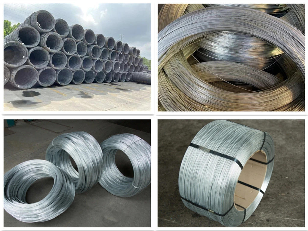 Hot-Dipped Galvanized Barbed Wire for Airport Prison Security Fence/8mm Hot Dipped Galvanized Steel Wire