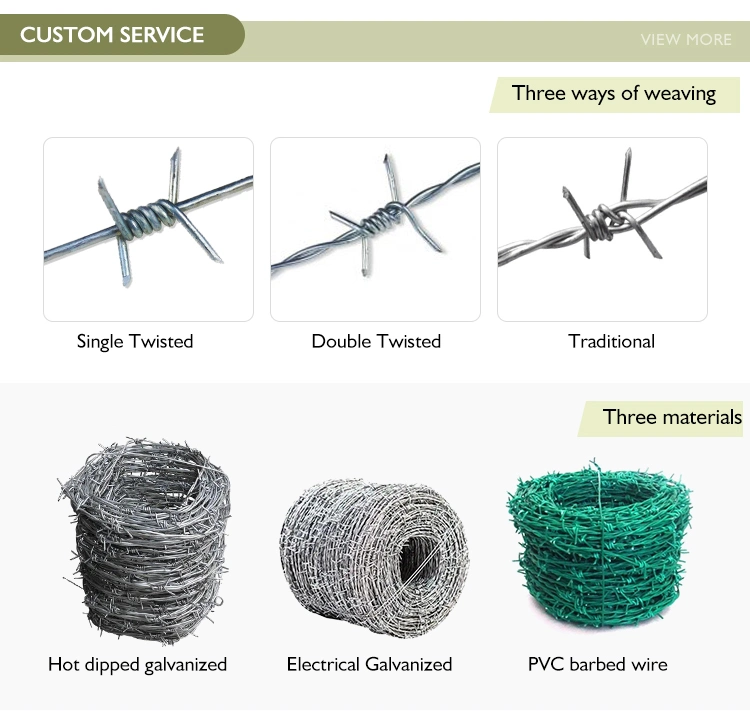Security Wire Mesh Razor Barbed Wire Gill Rope Blade Thorn Rope Galvanized Fence Wire Security