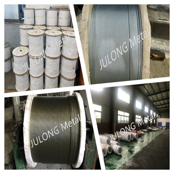 Non-Rotating Steel Wire Rope - High Strength 19X7-6mm Construction, 11mm Diameter