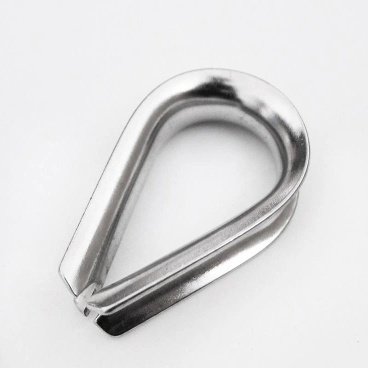 High-Quality Stainless Steel Thimble Playground Rope Accessory for Rope Spliced Eye