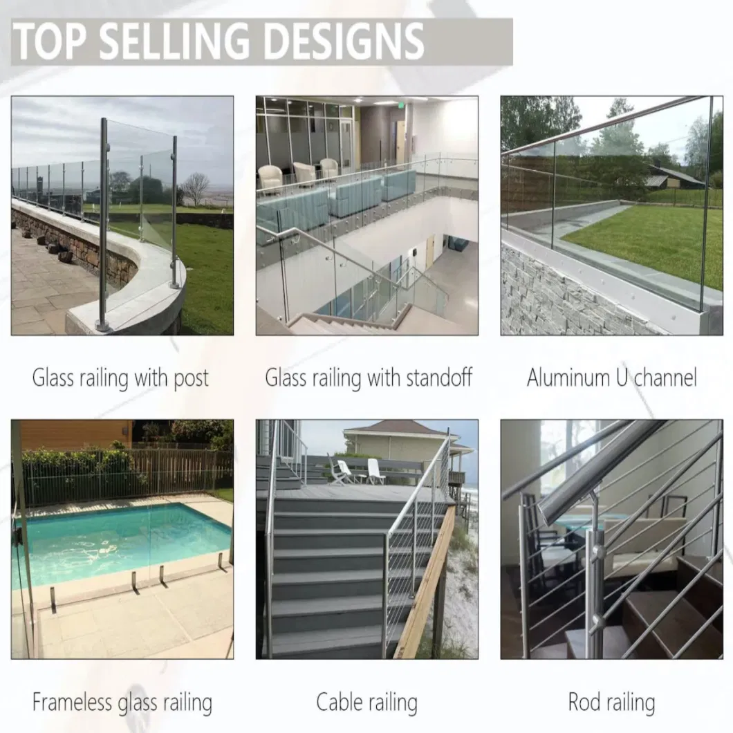 Garden Fence Wire Balustrade Handrail Systems Stair Stainless Steel Wire Rope Cable Railing