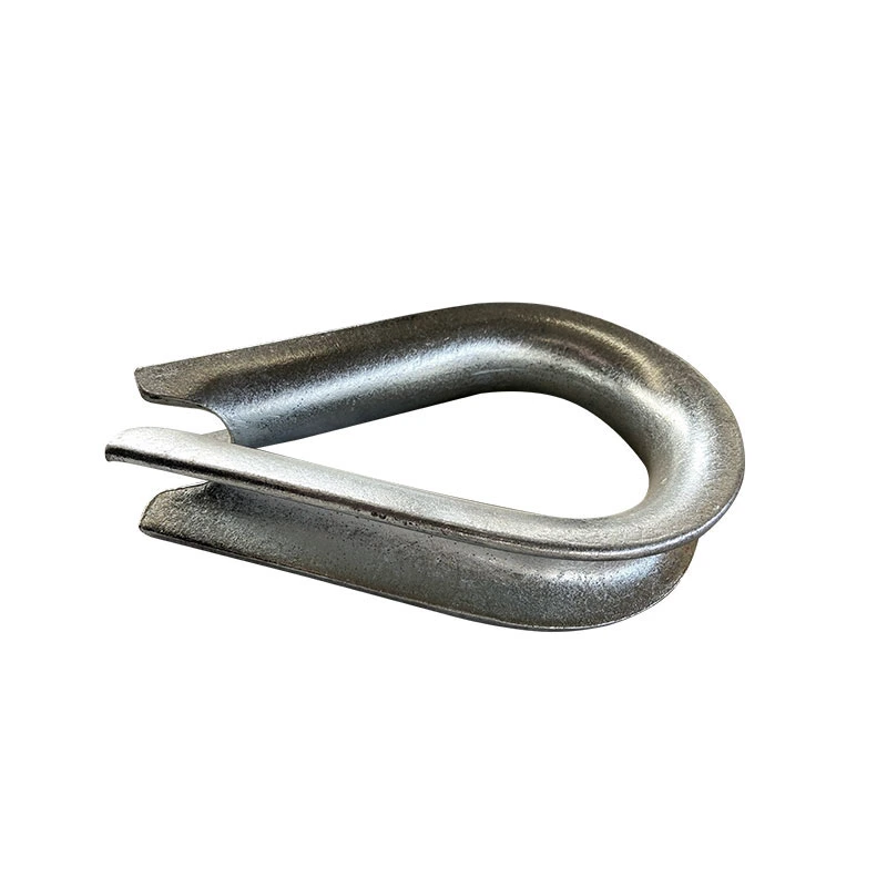 High-Quality Stainless Steel Thimble Playground Rope Accessory for Rope Spliced Eye
