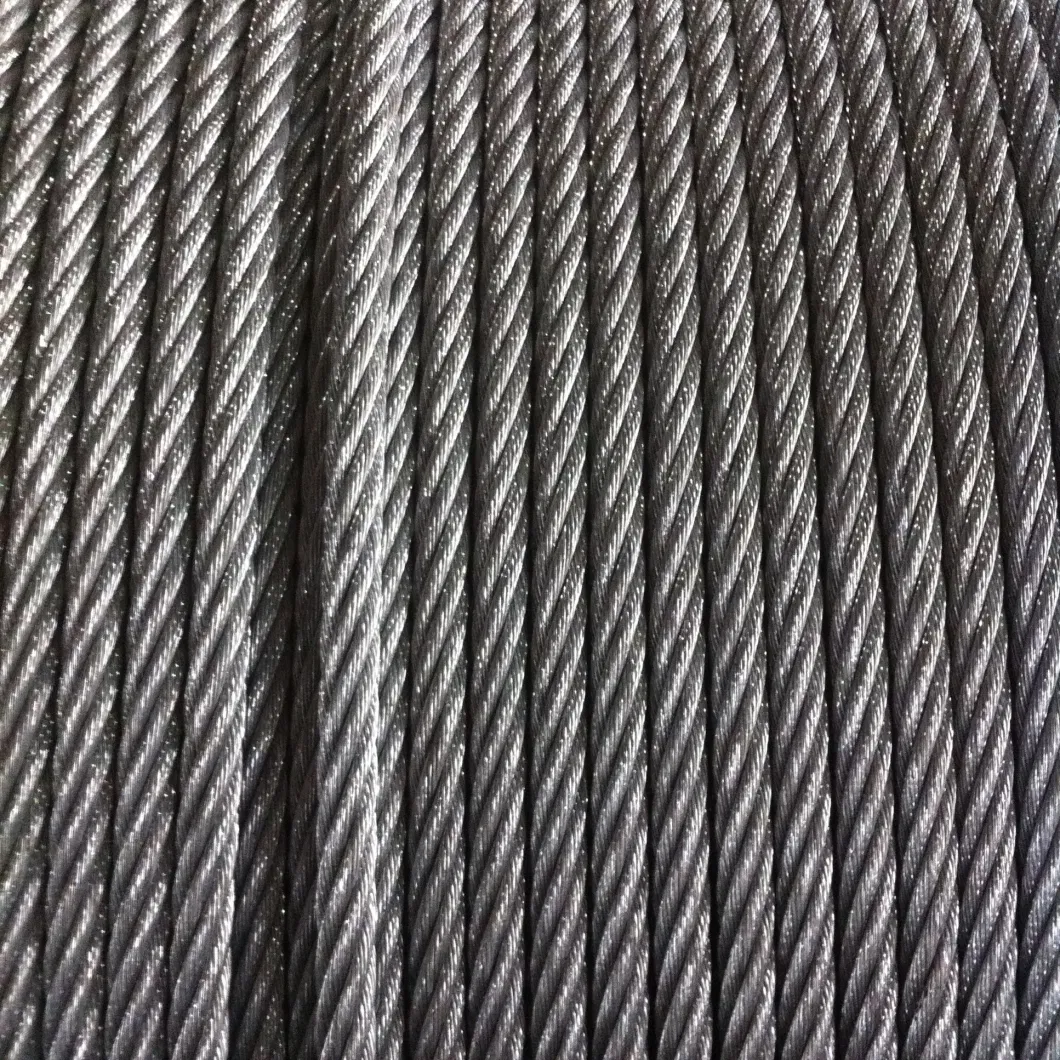 Ungalvanized Steel Wire Rope 35X7 Non Rotating