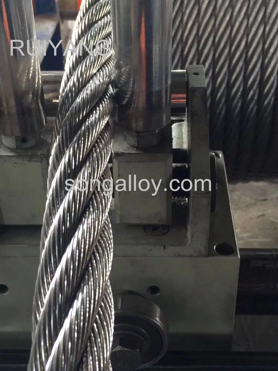 Flexible 19*7 Cold Drawn Stainless Steel Wire Rope AISI 304 316