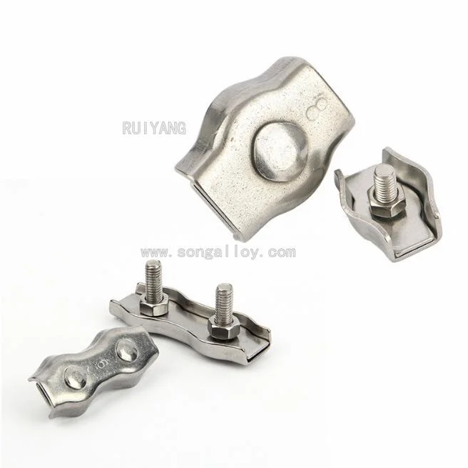 Stainless Steel Wire Rope Clips Grips Cable Clamps Simplex/Single/Duplex