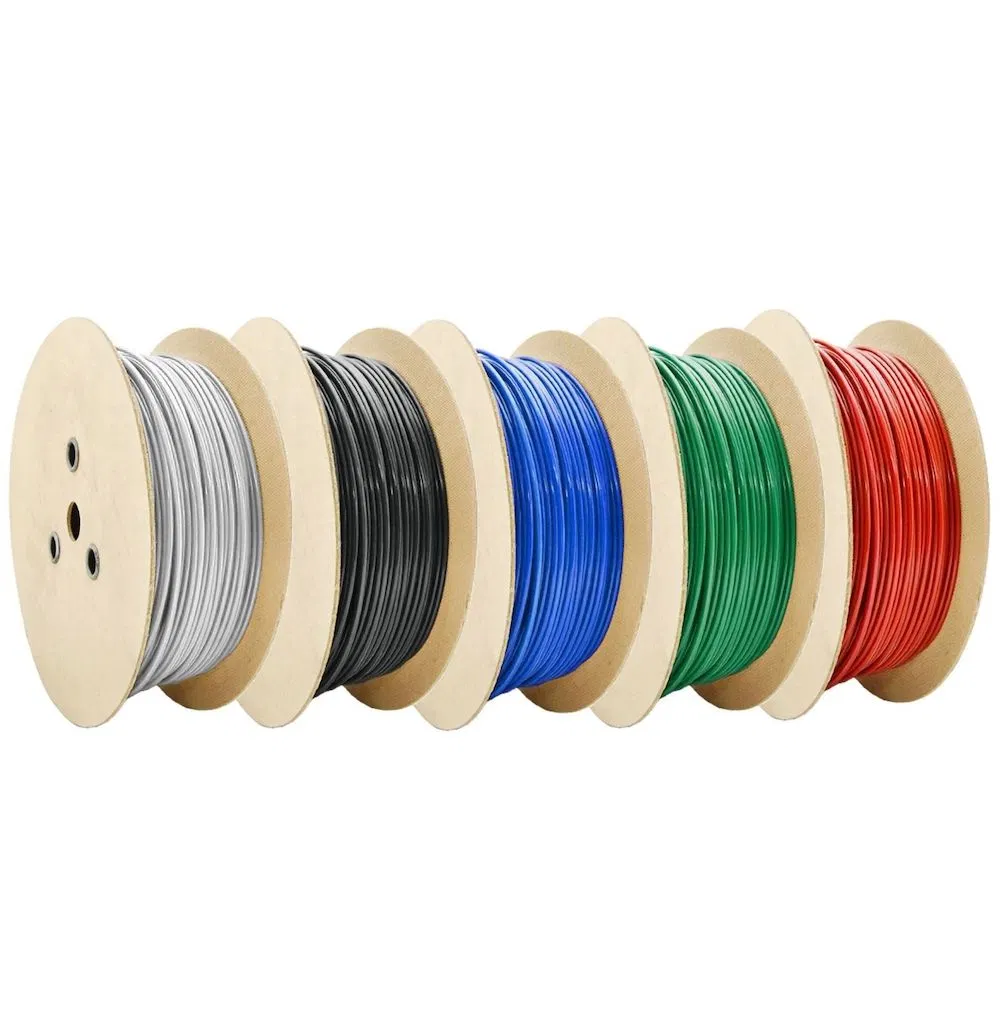 Colorful PVC Plastic Coated Steel Cable Compacted Steel Wire Rope Galvanized Ungalvanized for General Purpose