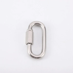 Stainless Steel Quick Link Hook Applied in Rope Intensive Activities