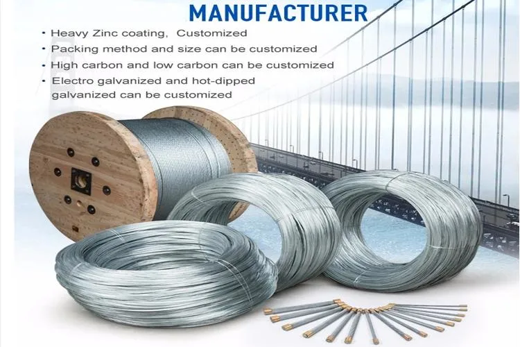 Customized Galvanized Welded Wire Mesh Panel Zinc Coated Hot Dipped Fencing Wire Galvanized Steel Wire Rope Per Roll Price for Sale