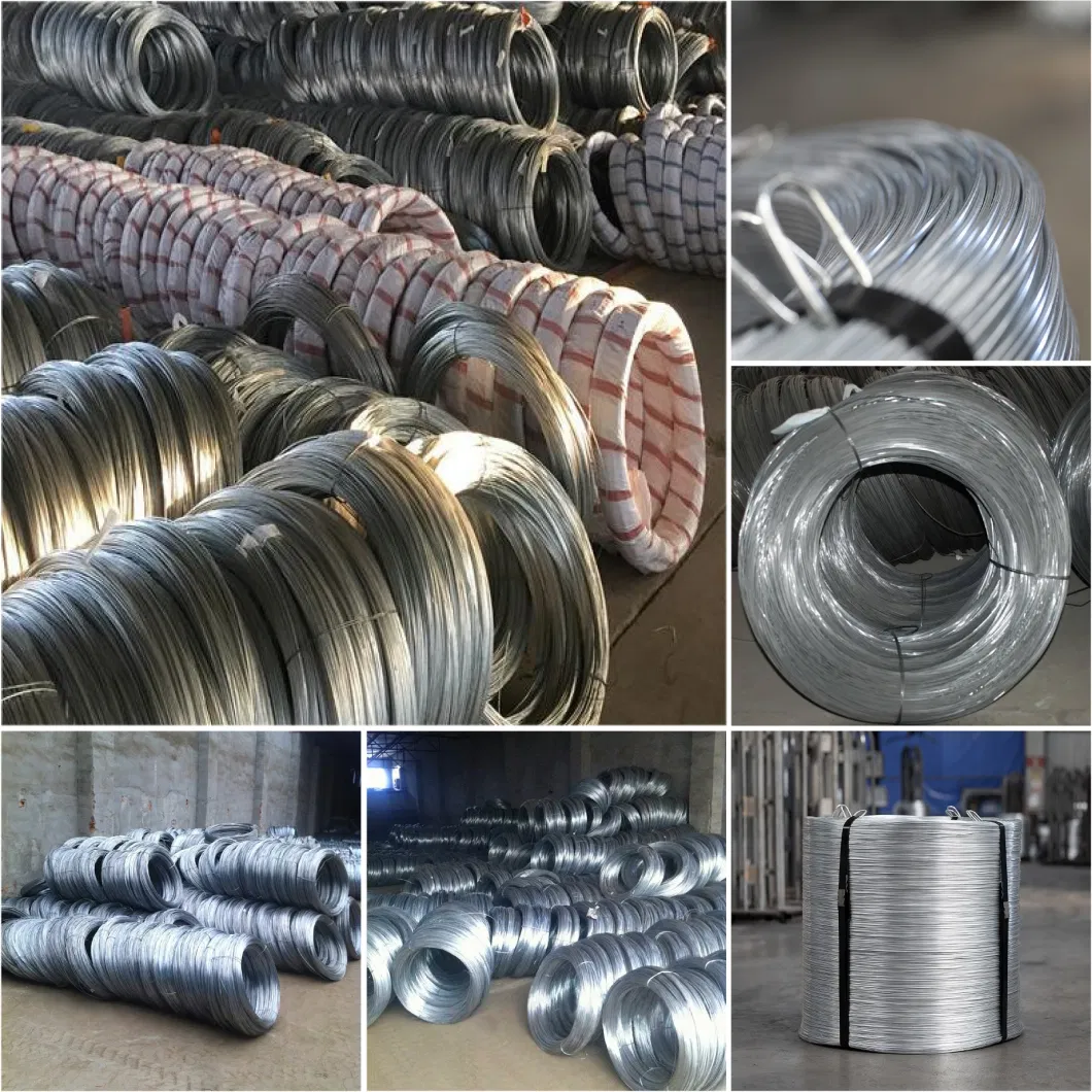 Bwg 8 to 26 Galvanized Gi Wire Hot Dipped Fastener Wire Rope 1.8 mm Galvanized Wire Zinc Coated Electro Iron Steel Wire Small Coil Binding Wire