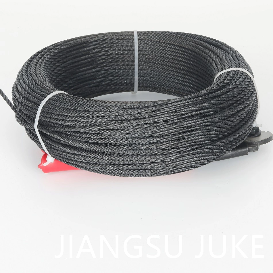 Stainless Steel Wire Rope Black Oxide 316 7X19 3.2mm