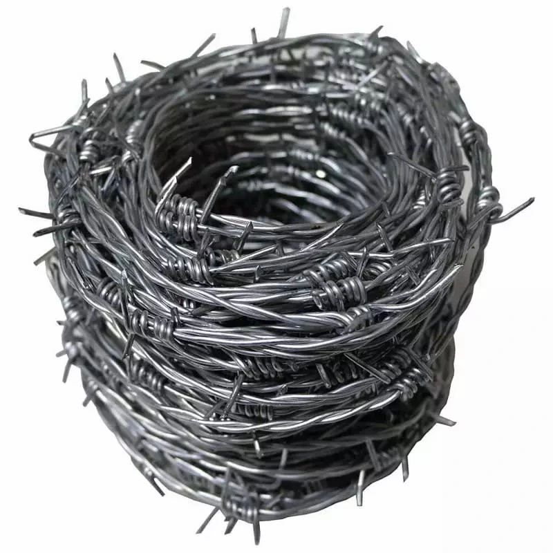 Electric Galvanized Binding Wire Circle Security Wall Spikes Concertina Wire Stainless Steel Barbed Wire Rope Razor Wire for Fencing, Farm, Garden