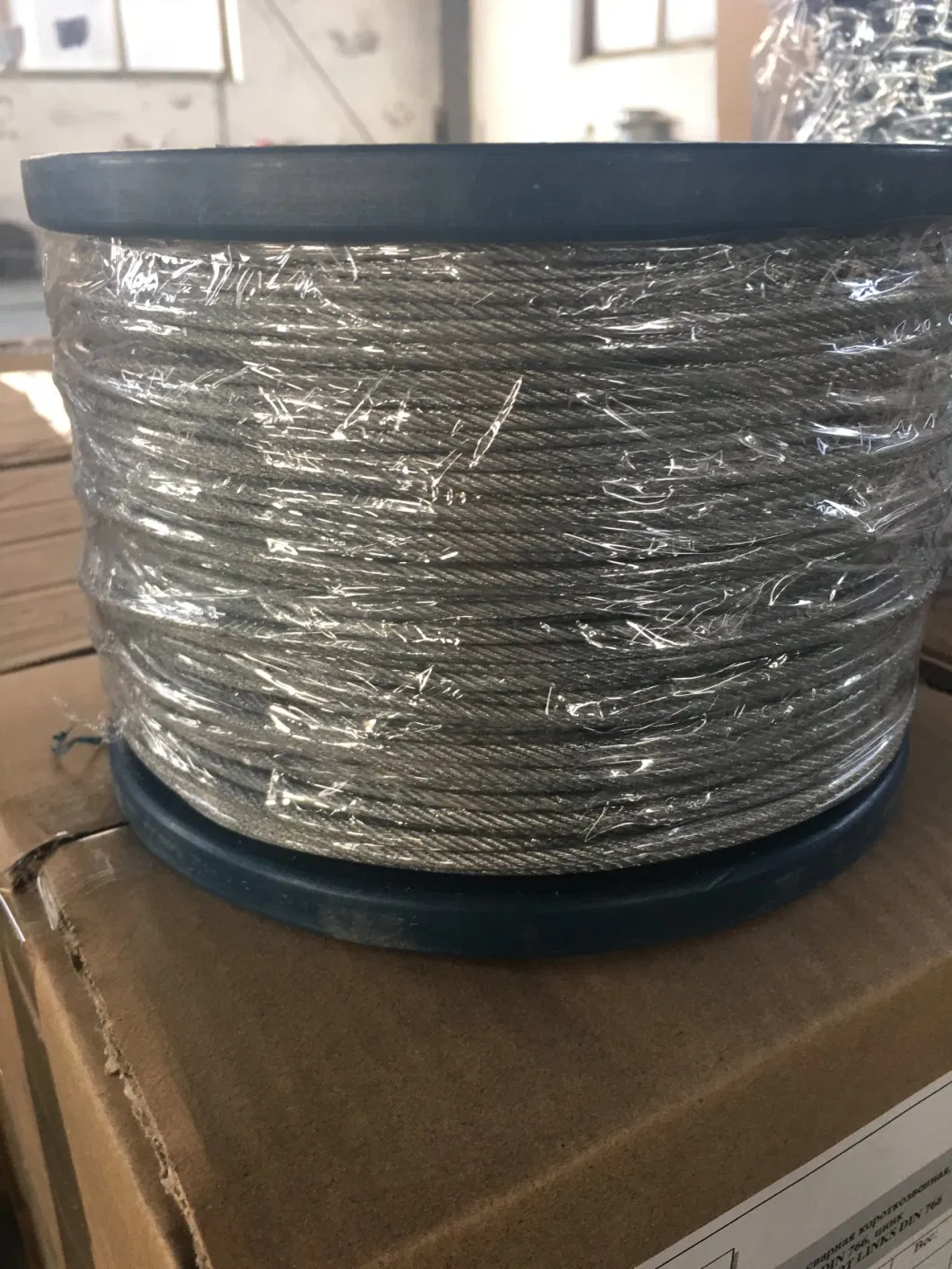 Multiple Specifications Rigging PVC Coated 316 304 Galvanized Stainless Steel Wire Rope