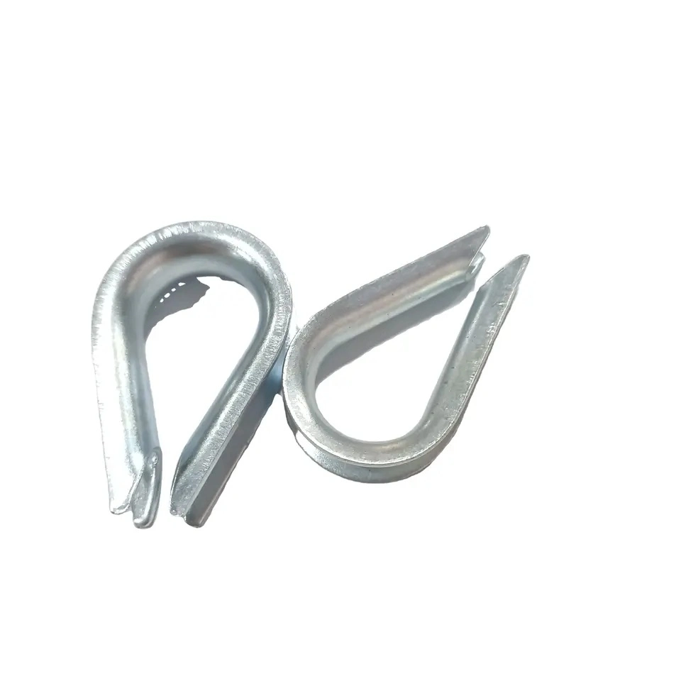 Factory Outlet Good Quality Carbon Steel Rigging Hardware Wire Rope Thimble