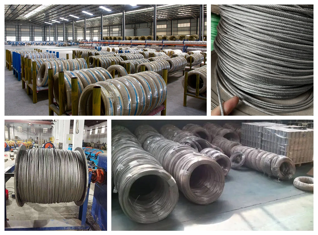 1X19 316 Stainless Steel Wire Rope (Aircraft Cable) Fast Delivery Time