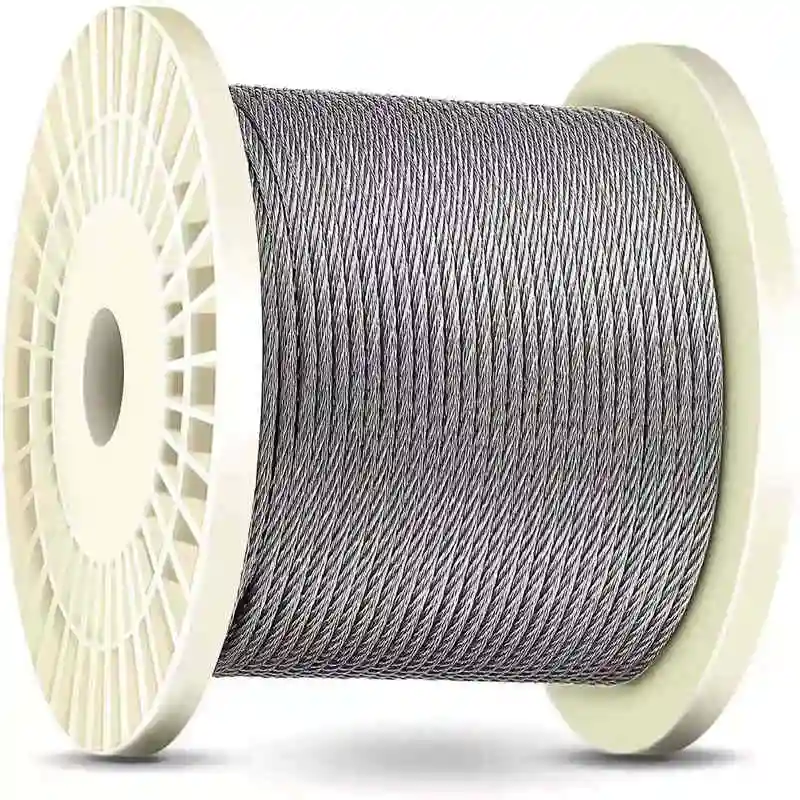 Hot-Dipped Galvanized Steel Wire Rope 6X36ws Steel Core