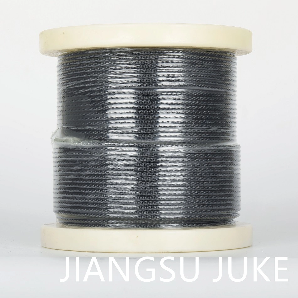 Stainless Steel Wire Rope Black Oxide 316 7X19 3.2mm