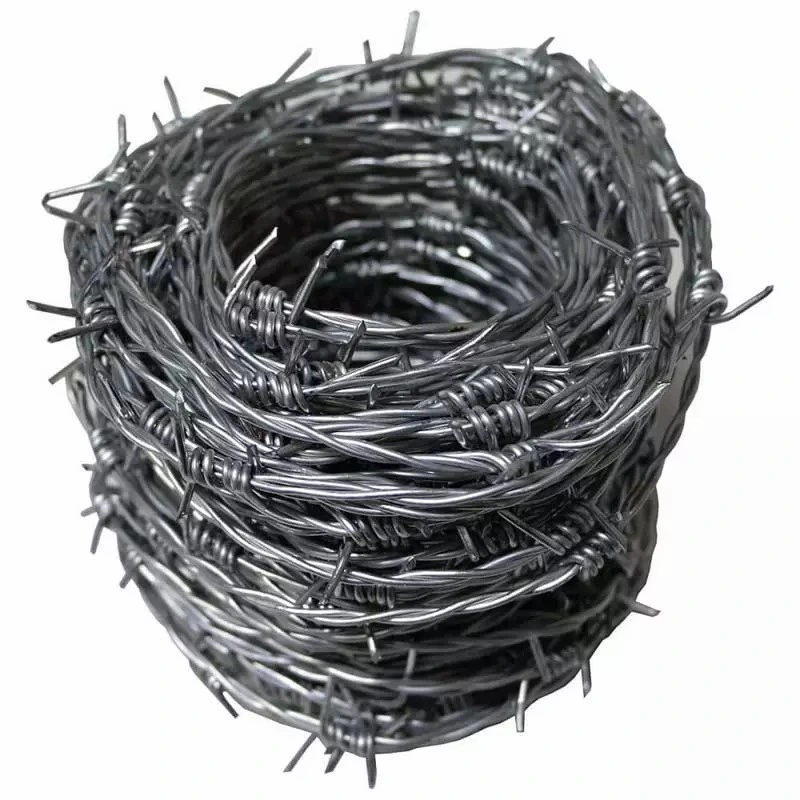 Factory Directly Barbed Wire Roll Galvanized/PVC Coated Binding Wire Rope Anti-Corrosion Mesh Broken Dra Cattel Field Fence Stainless Steel Concertina Wire