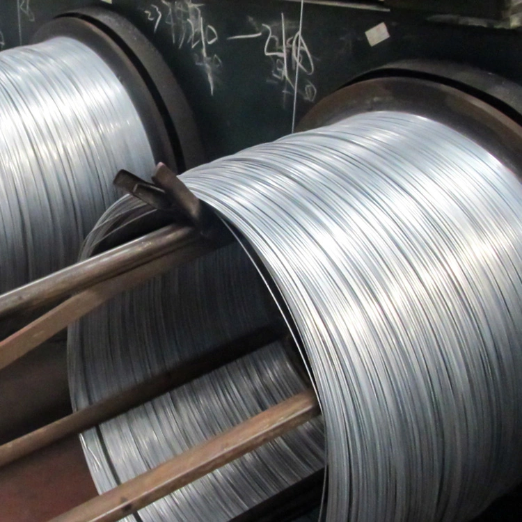 Hot Dipped/Electric Galvanized Mild Steel Binding Wire/Low Carbon Wire Galvanized Steel Wire Rope