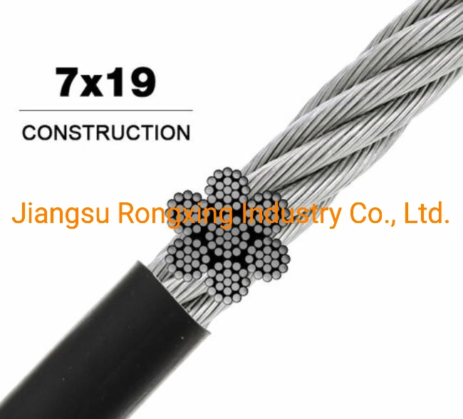 SUS 304 7X19 2.5mm Stainless Steel Wire Rope for Industrial