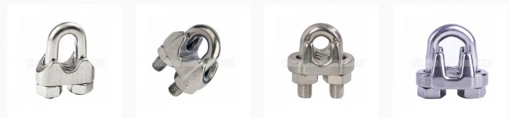 Stainless Steel Duplex Wire Rope Clips Clamp Clips of Wire Rope Fitting
