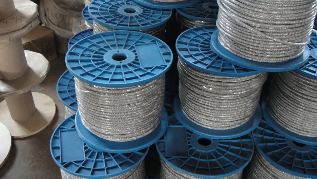 Steel Wire Rope 6X19+FC 6*19+Iws Electric Galvanized Steel Wire Cable