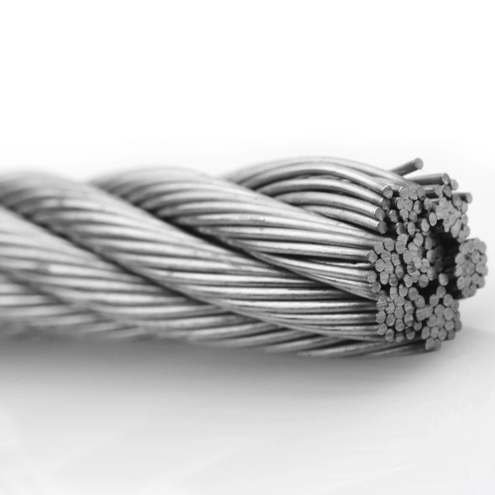 Stainless Steel Wire Rope 1X7 1X19 in 304 Material Hanging Usage