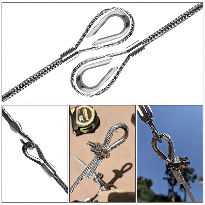 Rigging Hardware Lifting Galvanized or Stainless Steel Wire Rope Thimble with BS464 Standard