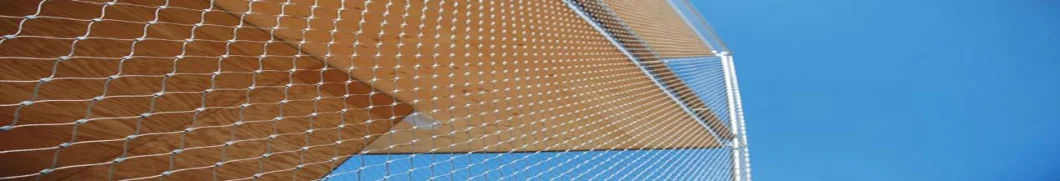 304 316 Stainless Steel Wire Mesh Flexible Cable Wire Rope X-Type Mesh