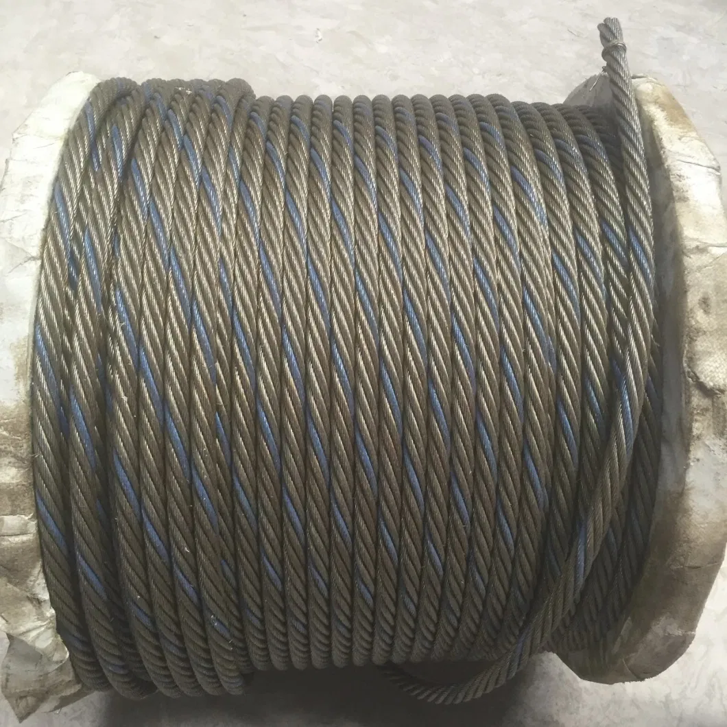 Ungalvanized Steel Wire Rope 6X25fi+Iwrc Fiber Core