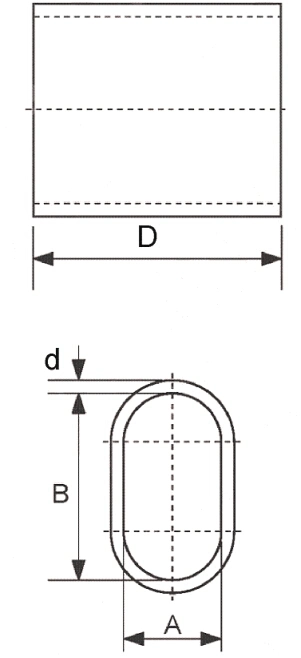 42mm DIN3093 Alu Ferrule Sleeve