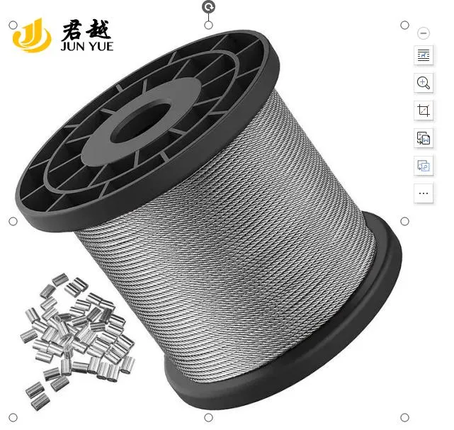 Top Quality 304 7X7 Wire Rope Sling Stainless Steel Wire Rope for Sale