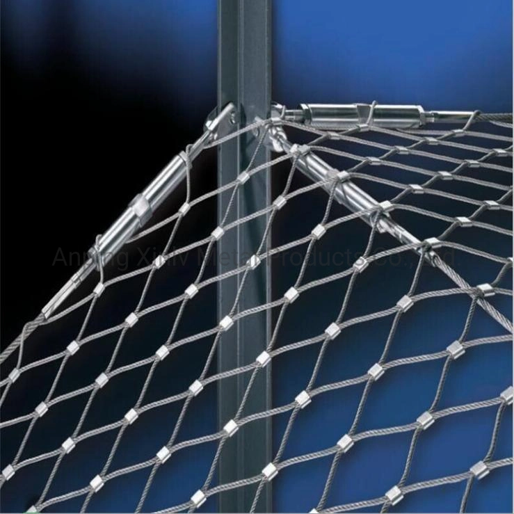 Top Quality Flexible Ss Wire Rope Plant Trellis / Plant Climbing Green Wall Mesh/Stainless Steel Cable Netting