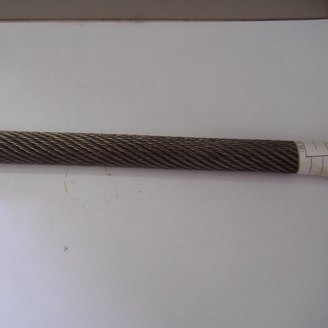 High Carbon Steel Wire Rope 19X7 Sc Ungalvanized Non-Rotating Oil Drilling