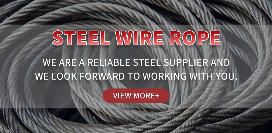 China Products/Suppliers Electric Galvanized and Ungalvanized Steel Wire Rope 6X19+Iwrc 1/2 Inch