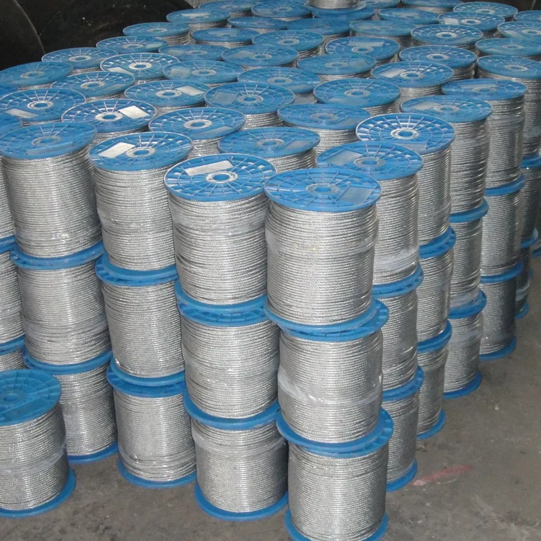 Ungalvanized Steel Wire Rope 6X25fi+Iwrc Fiber Core