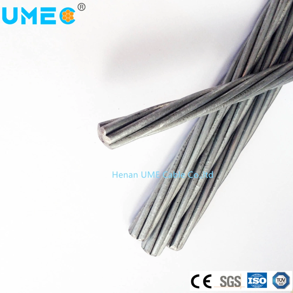 Galvanized 14 Gauge Steel Wire 1.6mm Hot Dipped Galvanized Steel Wire Rope for Optical Cable