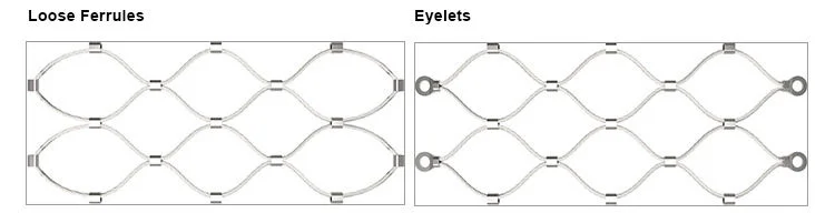 High Quality Stainless Steel Wire Rope Cable Net for Zoo Enclosures Mesh