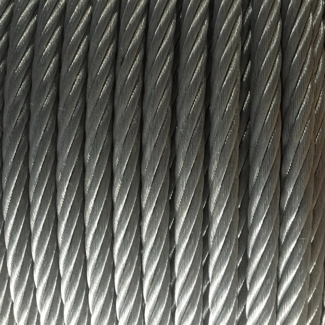 Non Rotating Ungalvanized Steel Wire Rope 35X7 for Crane 1770MPa