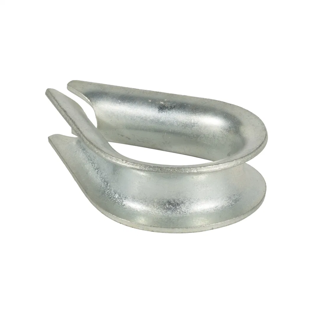 304 Stainless Steel Thimble Wire Rope Clamp Grip