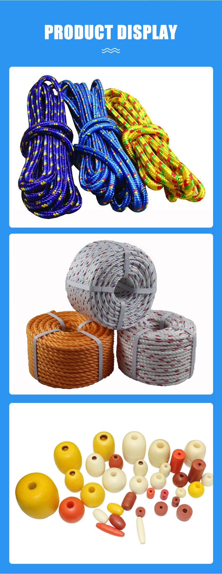 Nylon PP PE Fiber Rope Made in Korea Competitive Price Fishing Outdoor Sports Entertainment Low Price