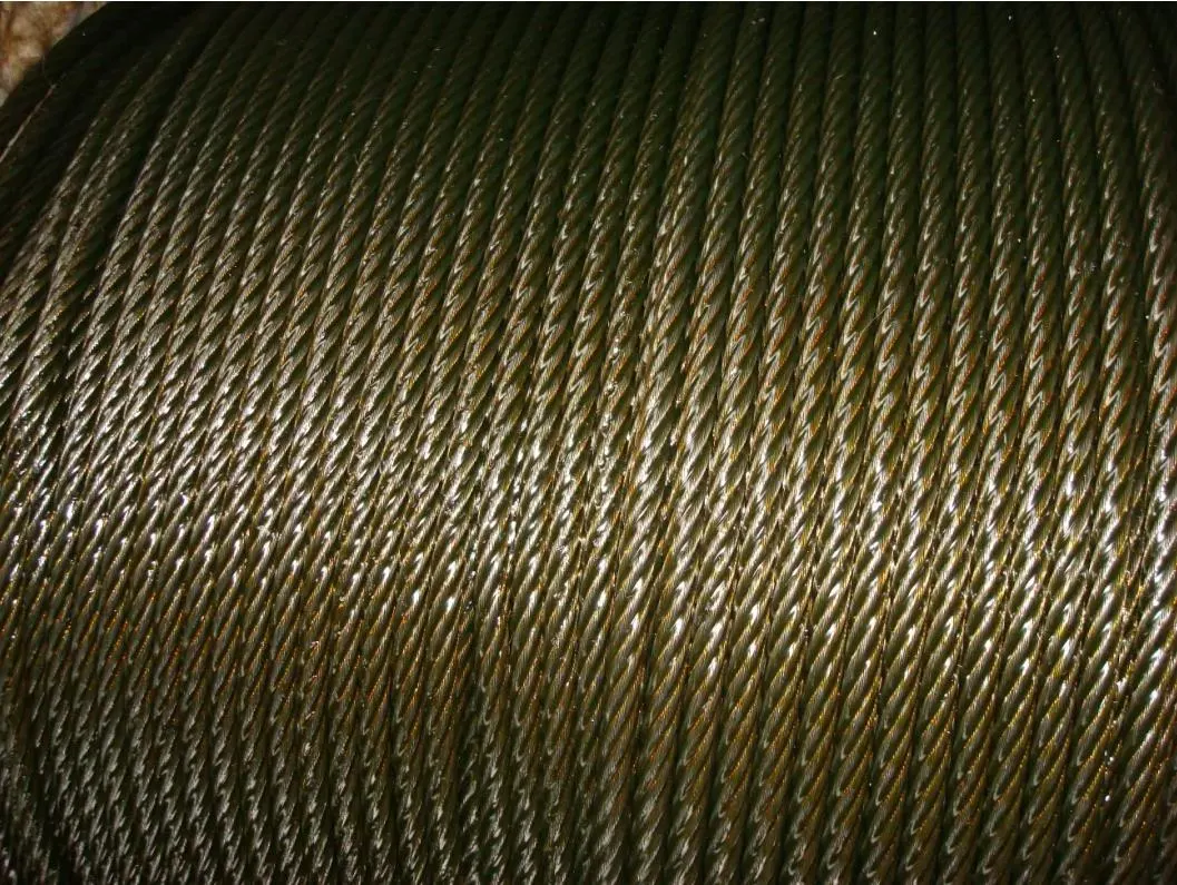 Electro Galvanized Wire Rope Used in Lifting 6X19 with Fibre Core and Steel Core