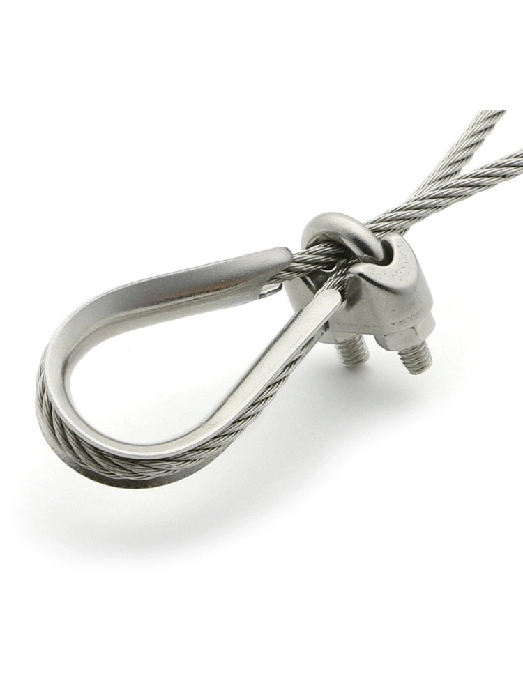 Stainless Steel Wire Rope Fitting Rigging Thimble
