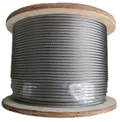 1 * 7 4,0mm 1 * 7 PVC beschichtet & glatt Durchmesser 5mm Stahldraht Seil für hängende und Erdungskabel