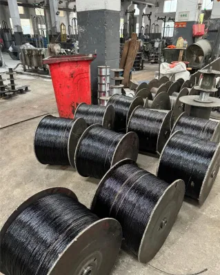 Nantong Fabrik nicht rotierende verzinkte Stahl Drahtseile Stabkabel für Beton 18X7+IWS