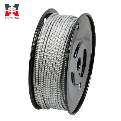 China Lieferant Herstellung Stahldraht Seil 8 mm Gi Draht Seil