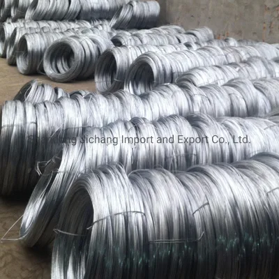 10 Gauge heiß getauchte verzinkte Stahlseile oder PVC-beschichtet Gi-Draht Aus Stahl